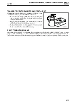 Предварительный просмотр 26 страницы Komatsu PC45MR-30403 Operation And Maintenance Manual