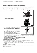 Предварительный просмотр 29 страницы Komatsu PC45MR-30403 Operation And Maintenance Manual