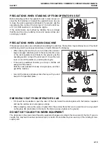 Предварительный просмотр 30 страницы Komatsu PC45MR-30403 Operation And Maintenance Manual