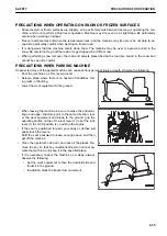 Предварительный просмотр 46 страницы Komatsu PC45MR-30403 Operation And Maintenance Manual