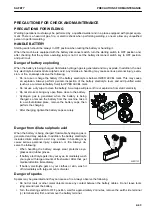 Предварительный просмотр 54 страницы Komatsu PC45MR-30403 Operation And Maintenance Manual