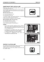 Предварительный просмотр 85 страницы Komatsu PC45MR-30403 Operation And Maintenance Manual