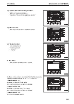 Предварительный просмотр 104 страницы Komatsu PC45MR-30403 Operation And Maintenance Manual