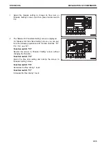 Предварительный просмотр 116 страницы Komatsu PC45MR-30403 Operation And Maintenance Manual