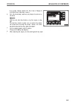 Предварительный просмотр 122 страницы Komatsu PC45MR-30403 Operation And Maintenance Manual