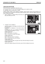 Предварительный просмотр 133 страницы Komatsu PC45MR-30403 Operation And Maintenance Manual