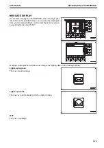 Предварительный просмотр 134 страницы Komatsu PC45MR-30403 Operation And Maintenance Manual