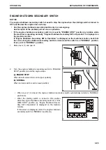 Предварительный просмотр 146 страницы Komatsu PC45MR-30403 Operation And Maintenance Manual