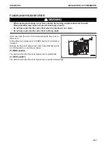 Предварительный просмотр 152 страницы Komatsu PC45MR-30403 Operation And Maintenance Manual