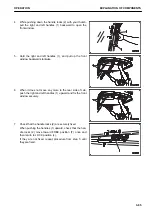 Предварительный просмотр 156 страницы Komatsu PC45MR-30403 Operation And Maintenance Manual