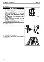 Предварительный просмотр 159 страницы Komatsu PC45MR-30403 Operation And Maintenance Manual