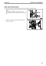 Предварительный просмотр 160 страницы Komatsu PC45MR-30403 Operation And Maintenance Manual