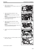 Предварительный просмотр 170 страницы Komatsu PC45MR-30403 Operation And Maintenance Manual