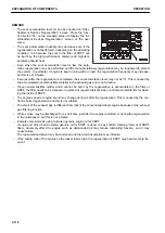 Предварительный просмотр 179 страницы Komatsu PC45MR-30403 Operation And Maintenance Manual