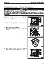 Предварительный просмотр 182 страницы Komatsu PC45MR-30403 Operation And Maintenance Manual