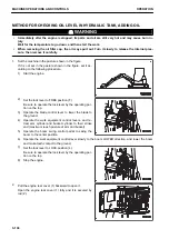 Предварительный просмотр 199 страницы Komatsu PC45MR-30403 Operation And Maintenance Manual