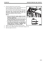 Предварительный просмотр 204 страницы Komatsu PC45MR-30403 Operation And Maintenance Manual