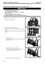 Предварительный просмотр 207 страницы Komatsu PC45MR-30403 Operation And Maintenance Manual