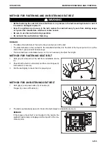 Предварительный просмотр 216 страницы Komatsu PC45MR-30403 Operation And Maintenance Manual