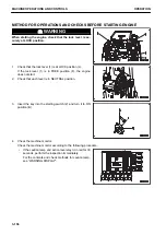 Предварительный просмотр 217 страницы Komatsu PC45MR-30403 Operation And Maintenance Manual