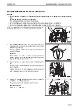 Предварительный просмотр 224 страницы Komatsu PC45MR-30403 Operation And Maintenance Manual