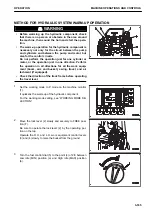 Предварительный просмотр 226 страницы Komatsu PC45MR-30403 Operation And Maintenance Manual