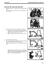 Предварительный просмотр 234 страницы Komatsu PC45MR-30403 Operation And Maintenance Manual