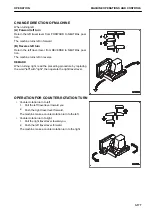 Предварительный просмотр 238 страницы Komatsu PC45MR-30403 Operation And Maintenance Manual