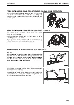 Предварительный просмотр 250 страницы Komatsu PC45MR-30403 Operation And Maintenance Manual