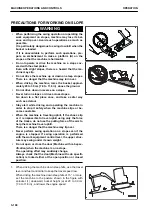 Предварительный просмотр 251 страницы Komatsu PC45MR-30403 Operation And Maintenance Manual