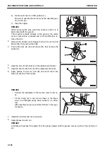 Предварительный просмотр 257 страницы Komatsu PC45MR-30403 Operation And Maintenance Manual