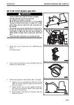 Предварительный просмотр 258 страницы Komatsu PC45MR-30403 Operation And Maintenance Manual