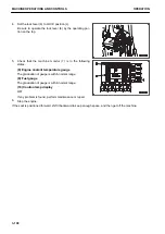 Предварительный просмотр 259 страницы Komatsu PC45MR-30403 Operation And Maintenance Manual