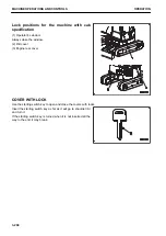 Предварительный просмотр 261 страницы Komatsu PC45MR-30403 Operation And Maintenance Manual