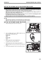 Предварительный просмотр 262 страницы Komatsu PC45MR-30403 Operation And Maintenance Manual