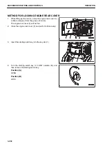 Предварительный просмотр 263 страницы Komatsu PC45MR-30403 Operation And Maintenance Manual