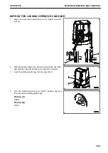 Предварительный просмотр 270 страницы Komatsu PC45MR-30403 Operation And Maintenance Manual