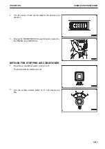 Предварительный просмотр 274 страницы Komatsu PC45MR-30403 Operation And Maintenance Manual