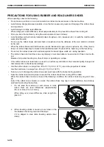 Предварительный просмотр 277 страницы Komatsu PC45MR-30403 Operation And Maintenance Manual