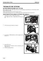 Предварительный просмотр 295 страницы Komatsu PC45MR-30403 Operation And Maintenance Manual