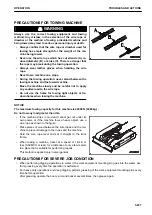 Предварительный просмотр 298 страницы Komatsu PC45MR-30403 Operation And Maintenance Manual