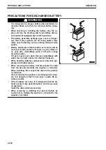 Предварительный просмотр 299 страницы Komatsu PC45MR-30403 Operation And Maintenance Manual