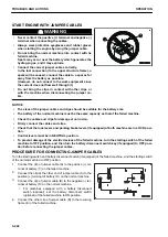 Предварительный просмотр 303 страницы Komatsu PC45MR-30403 Operation And Maintenance Manual