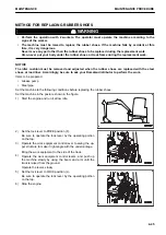 Предварительный просмотр 354 страницы Komatsu PC45MR-30403 Operation And Maintenance Manual