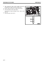 Предварительный просмотр 379 страницы Komatsu PC45MR-30403 Operation And Maintenance Manual