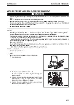 Предварительный просмотр 380 страницы Komatsu PC45MR-30403 Operation And Maintenance Manual