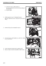 Предварительный просмотр 381 страницы Komatsu PC45MR-30403 Operation And Maintenance Manual