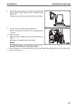 Предварительный просмотр 390 страницы Komatsu PC45MR-30403 Operation And Maintenance Manual