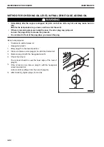 Предварительный просмотр 391 страницы Komatsu PC45MR-30403 Operation And Maintenance Manual