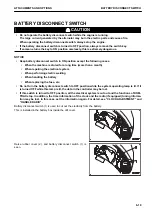 Предварительный просмотр 436 страницы Komatsu PC45MR-30403 Operation And Maintenance Manual